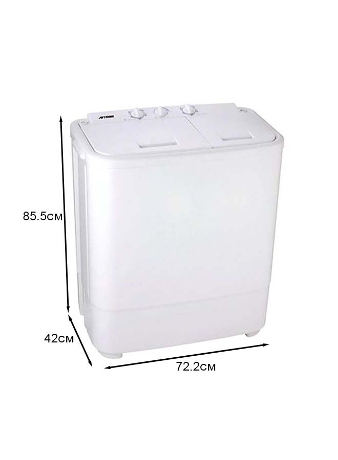 AFTRON - Toploading Washing Machine AFW66100 White - Image 1
