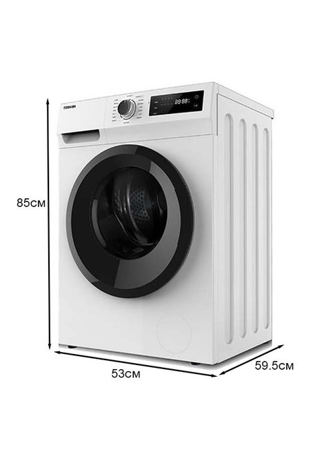 16 Programs Front Load Washing Machine 2000 W TW-H80S2A White