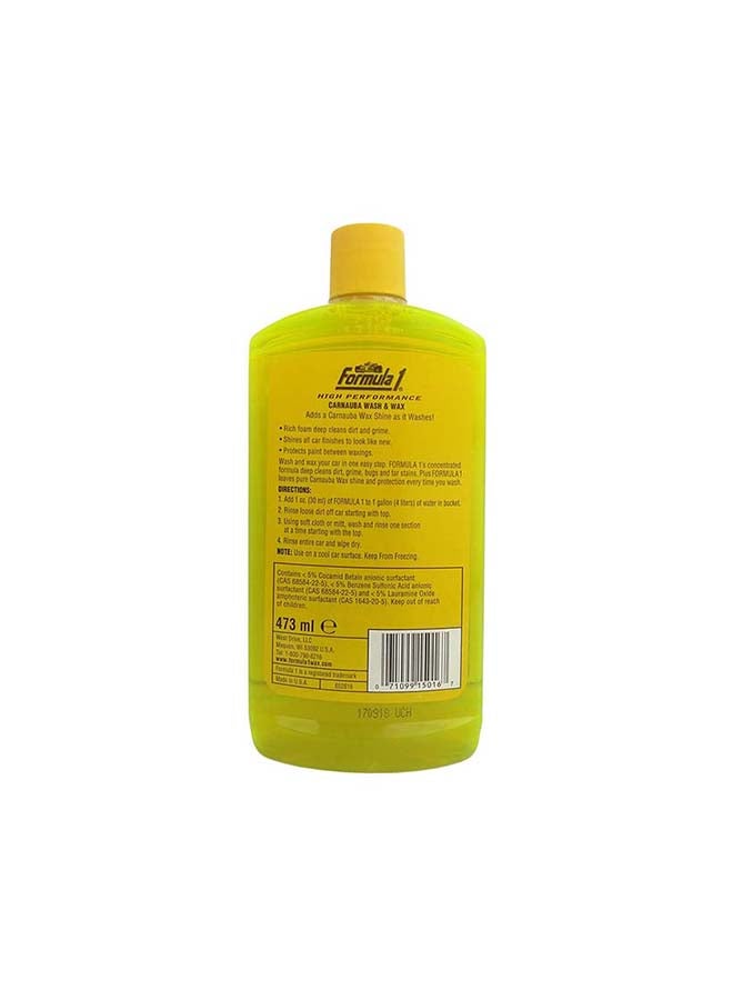 Formula 1 - Formula 1 ,473ml Carnauba Wash & Wax Liquid - Image 1