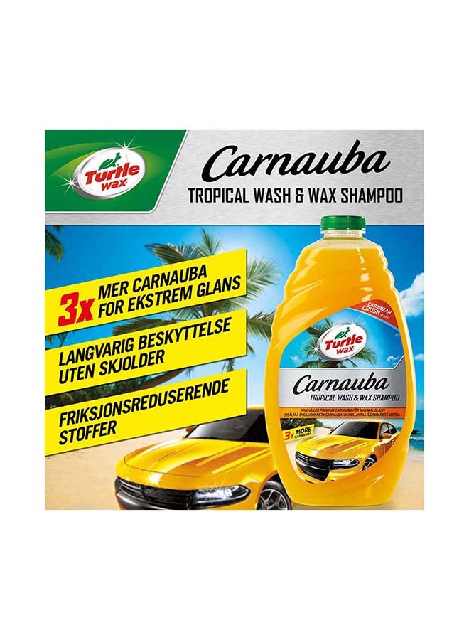 Turtle wax Turtle Wax 50690, 1.42L, Carnauba Tropical Wash & Wax  - Image 3