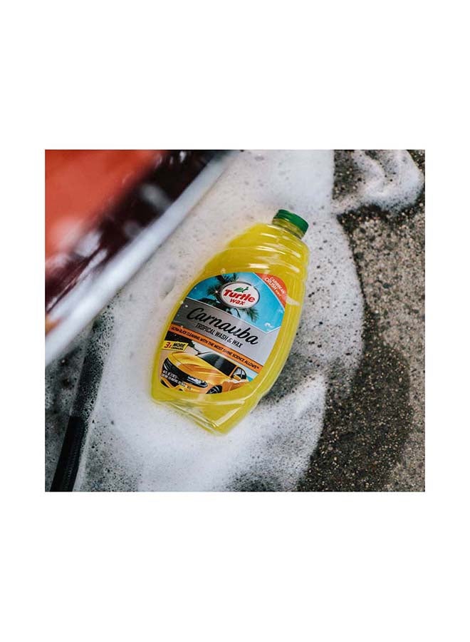 Turtle wax Turtle Wax 50690, 1.42L, Carnauba Tropical Wash & Wax  - Image 5