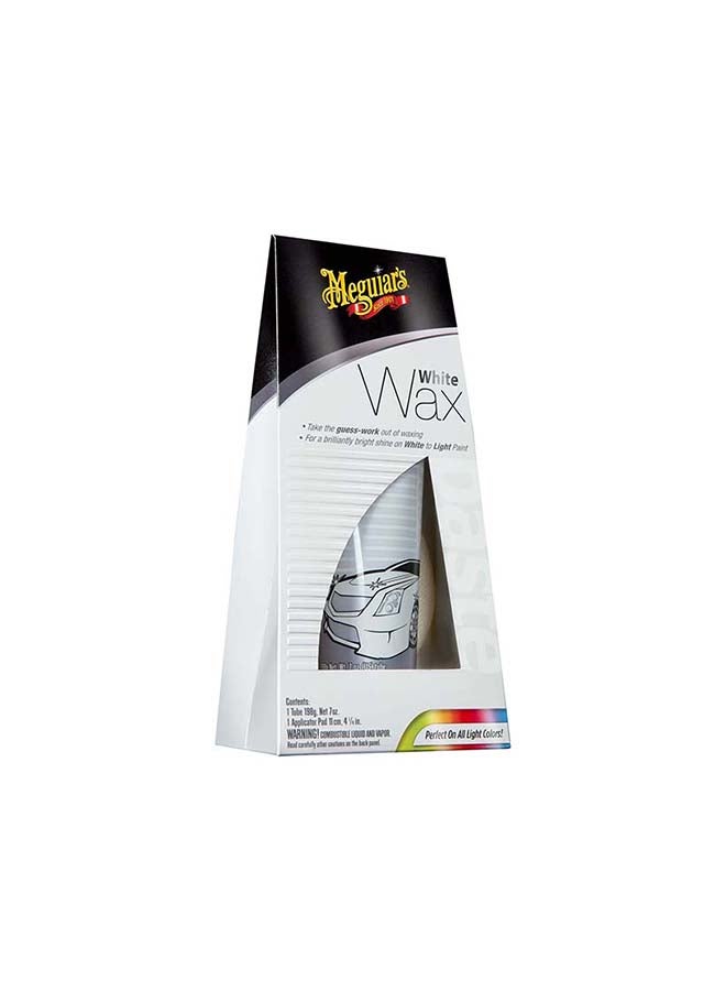 Meguiar's - Meguiar's G6107, 198g, White Wax Paste, Cream - Image 1