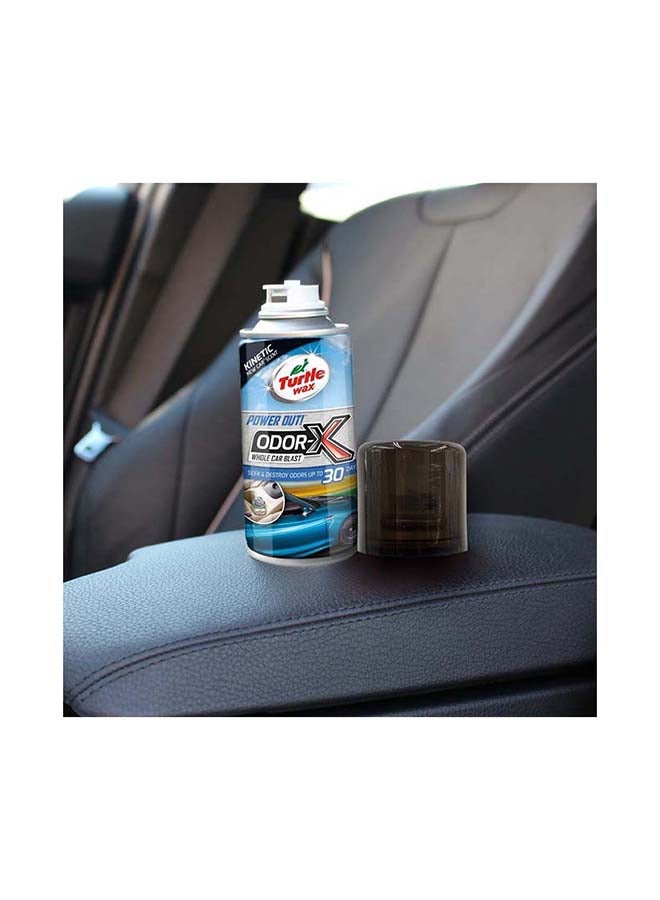 Turtle wax Turtle Wax 100ml, Power Out! Odor-X Whole Car Blast, Longlasting Odour Remover & Air Freshener & Ac Cleaner, Kinetic New Car Scent  - Image 3