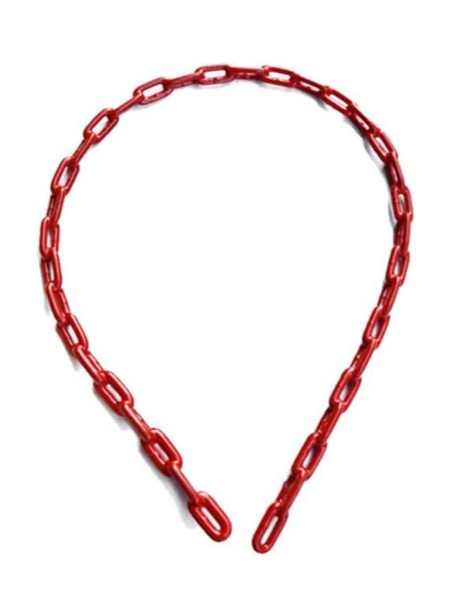 JSAITOYS Protective Plastic Coating Steel Swing Chain - Red 150cm - Image 1