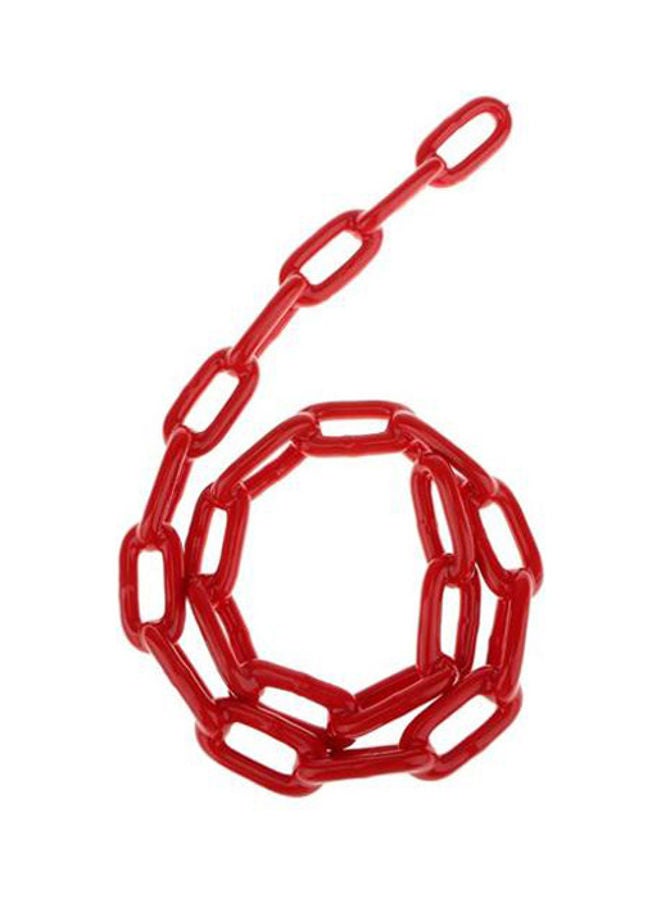 JSAITOYS Protective Plastic Coating Steel Swing Chain - Red 150cm - Image 4