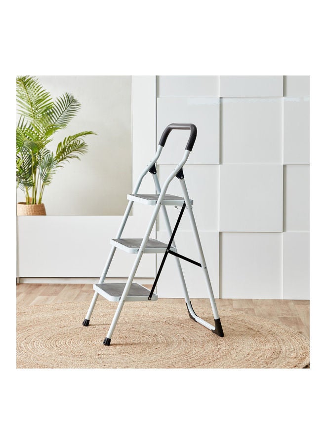 Home Box - Bianca 3 Step Ladder Multicolour 120 x 45cm - Image 1