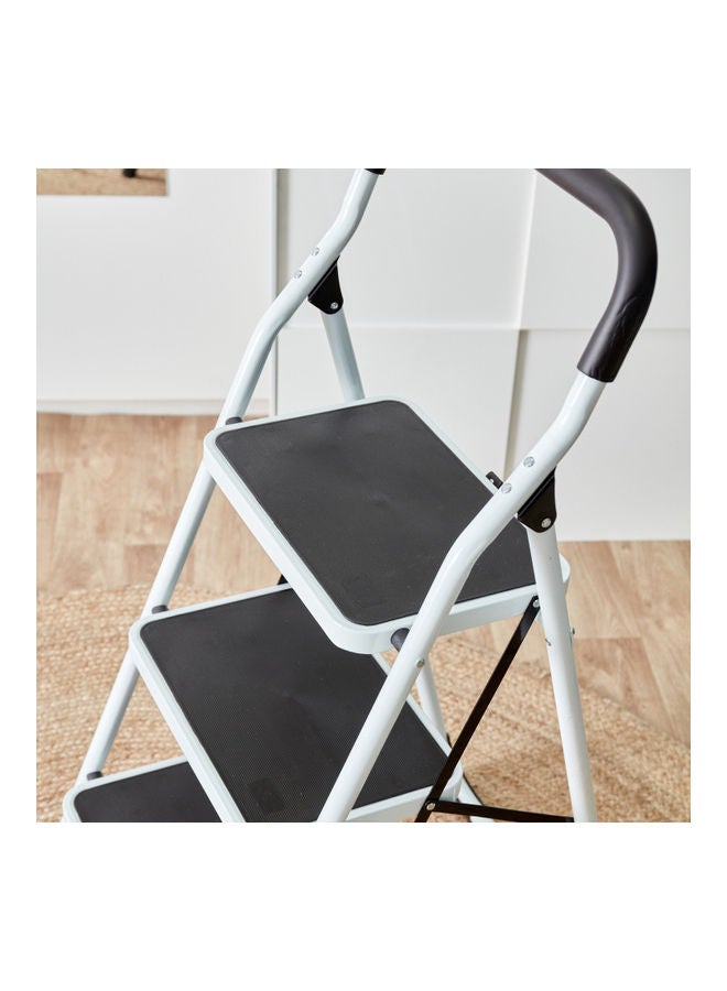 Home Box - Bianca 3 Step Ladder Multicolour 120 x 45cm - Image 1
