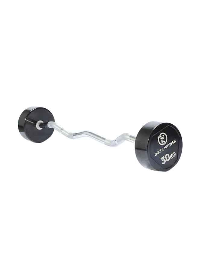 دلتا فيتنس Curl Barbell 30kg - Image 1