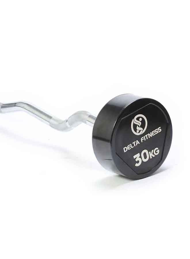 دلتا فيتنس Curl Barbell 30kg - Image 2