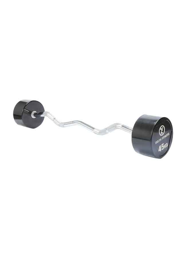 دلتا فيتنس Curl Barbell 45kg - Image 1