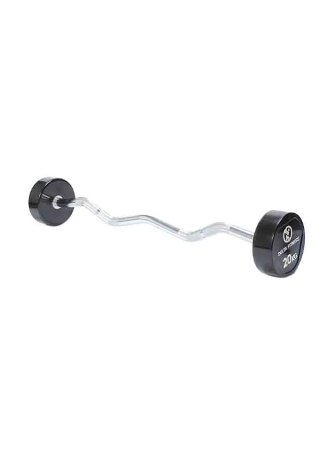 دلتا فيتنس Curl Barbell 20kg - Image 1