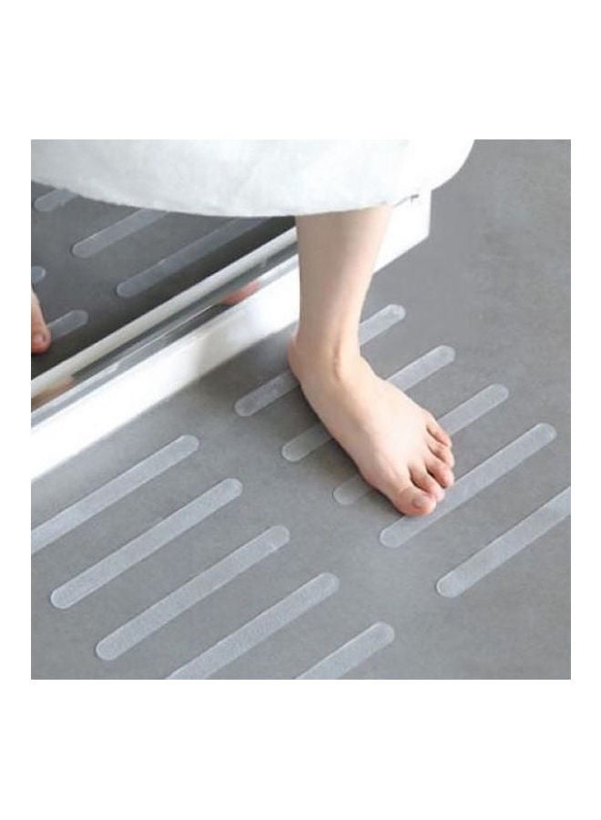 Non-Slip Pieces For Bathtubs And Slippery Floors - 8 Pcs White