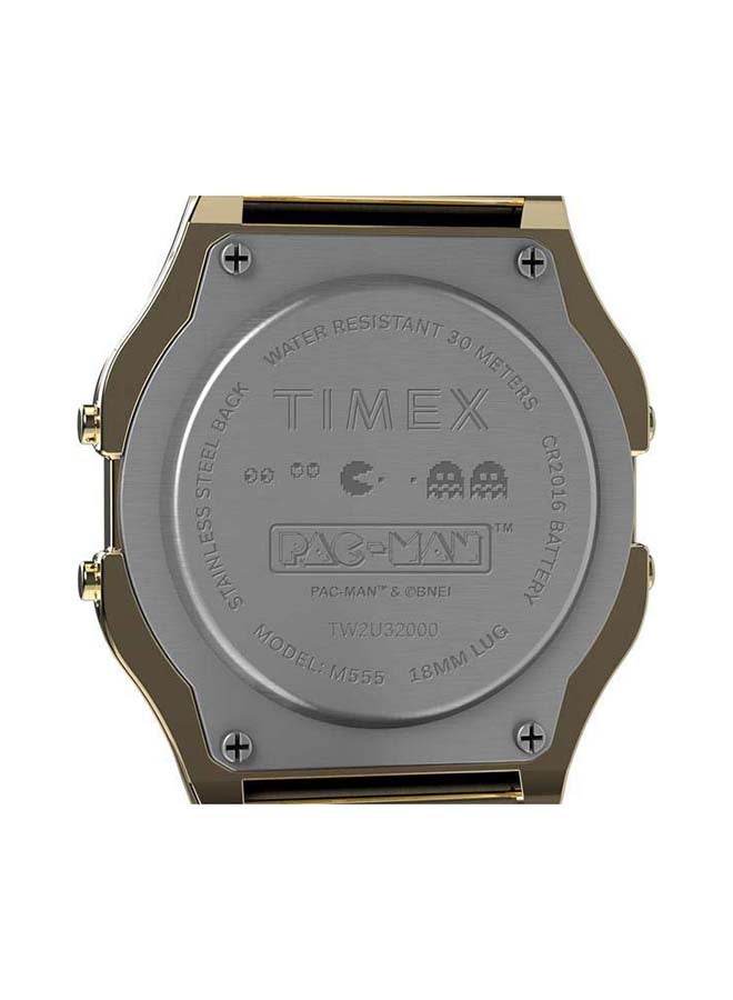 تيميكس ساعة يد رقمية بسوار من الاستانلس ستيل - Image 5