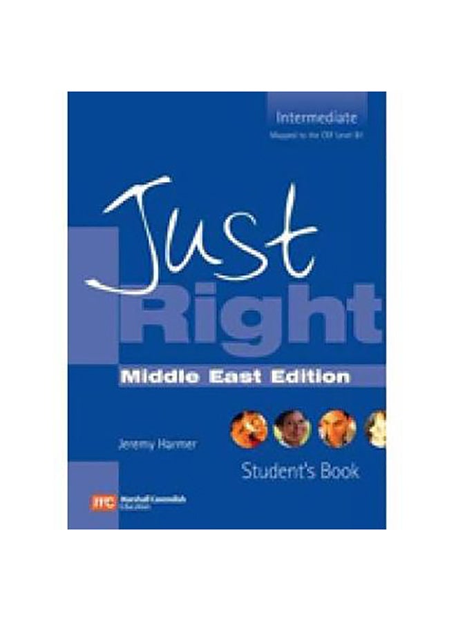 Just Right BRE ME INT SB + Grammar/Audio CD Insert Paperback English by Jeremy Harmer 