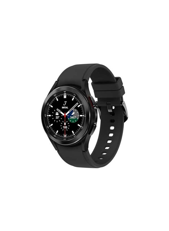 Samsung - 200.0 mAh Galaxy Watch 4 Classic 42 mm LTE Black - Image 1