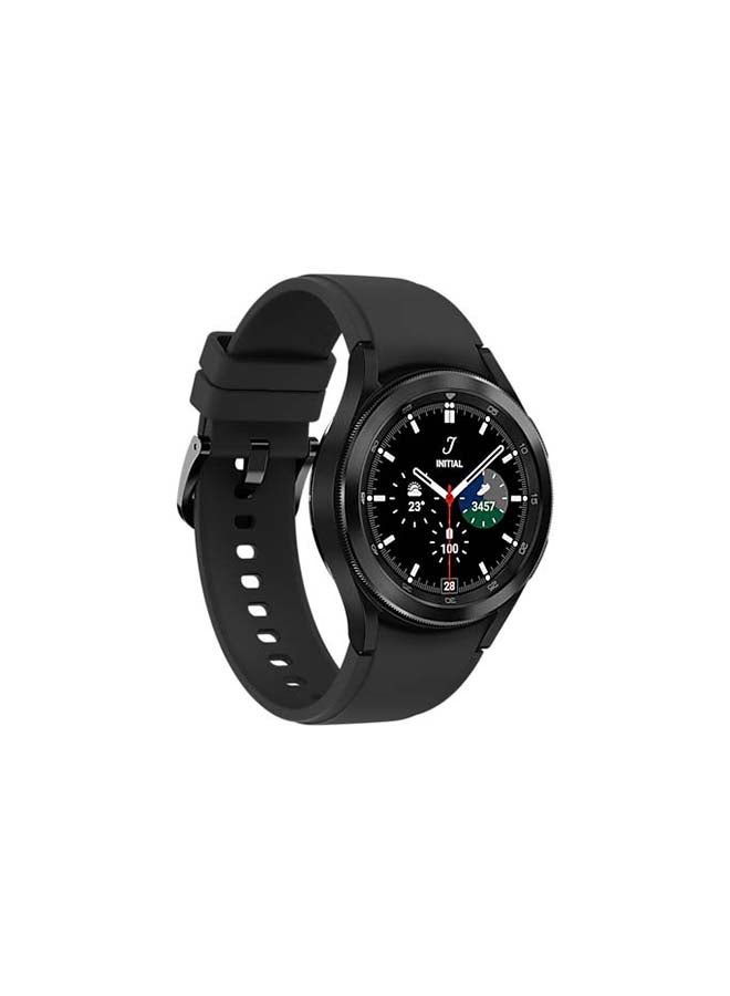 Samsung - 200.0 mAh Galaxy Watch 4 Classic 42 mm LTE Black - Image 1