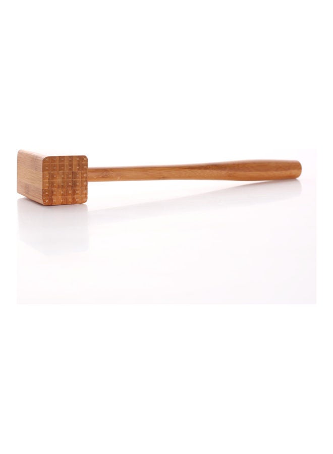 Wood Meat Mallet Beige 30cm - Image 2