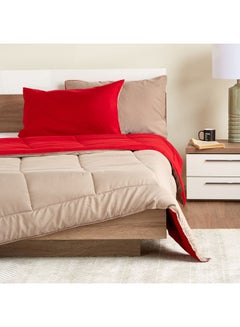 Generic 3-Piece Queen Comforter Set Combination Multicolour 200 X 240cm 