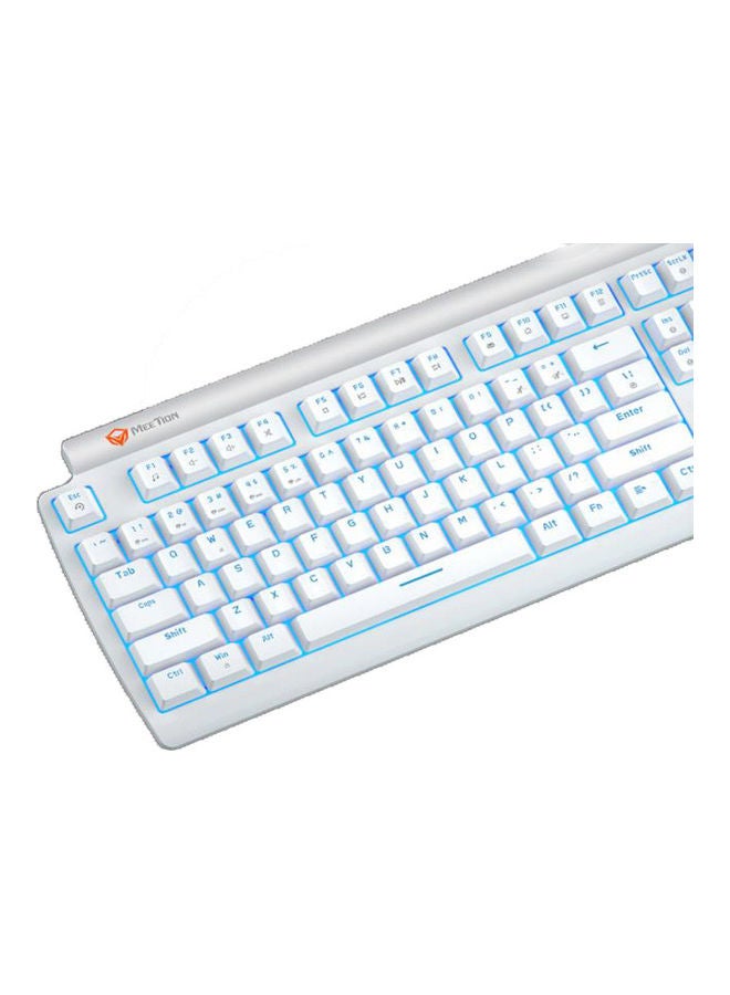 Meetion - RGB Mechanical Gaming Keyboard White - Image 1