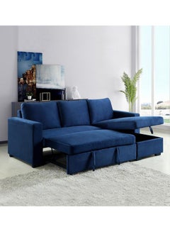 Cannes L Shape Corner Sofa Blue 146x73x38cm - v1637041765/N51890392A_1