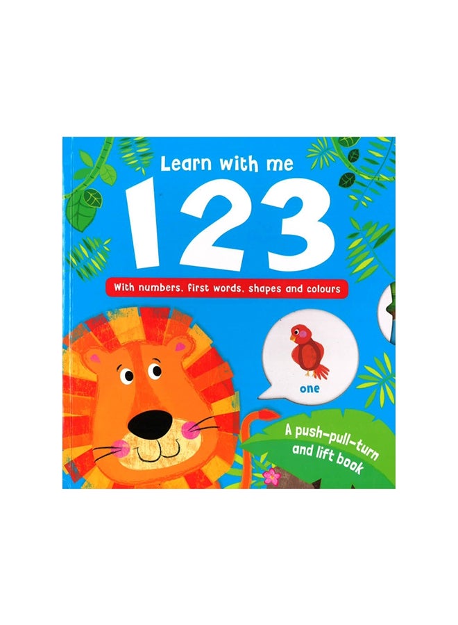 Learn With Me 123 Board Book English by Igloo Books - Image 1