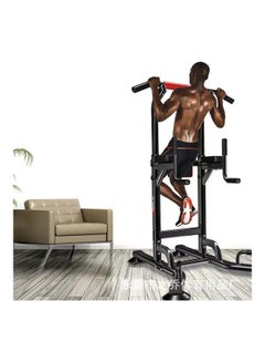 Rock Pow Multifunction Home Workout Power Tower Dip Station 1490×700×145  - Image 4