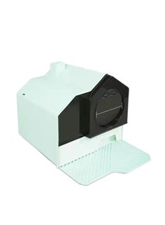 Shouai Fully Enclosed Litter Box Green 38x47.5x45cm