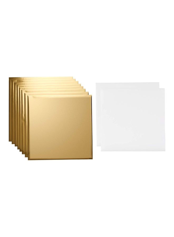 Cricut Transfer Foil Sheets 30x30cm 8 sheets (Gold) Gold - Image 2