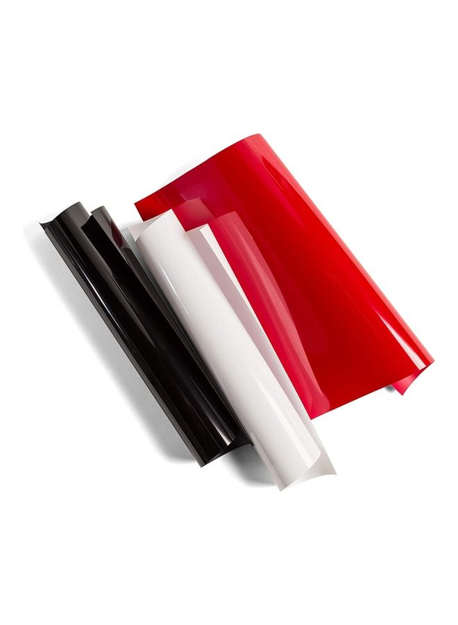 Cricut Everyday Iron-On 30x30cm 3-sheet Sampler (Elegance) Red - Image 2