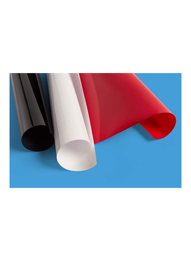 Cricut Everyday Iron-On 30x30cm 3-sheet Sampler (Elegance) Red - Image 3