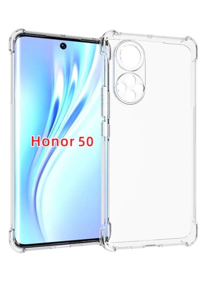 Protective Case Cover For Honor 50 Transparent Clear - Image 1