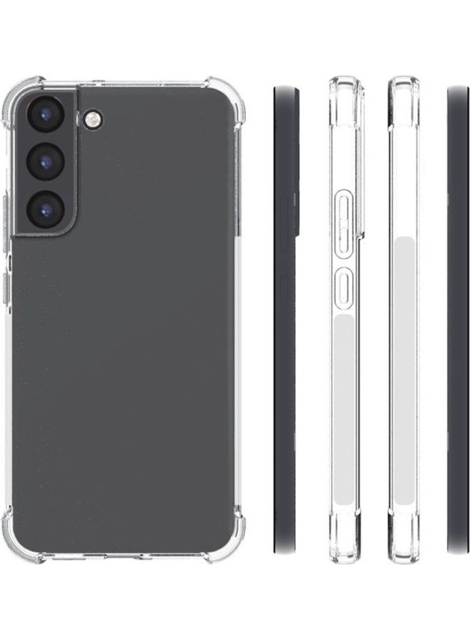 Silicone Soft Thin Crystal Protective Case Cover With Corner Bumpers For Samsung Galaxy S22 Plus Clear - Image 1