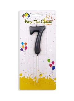 Number 7 Matte Candle