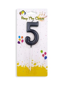 Number 5 Matte Candle