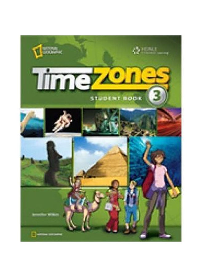 Time Zones 3 with MultiROM : Explore, Discover, Learn Paperback English by Jennifer Wilkin - 1/3/2018