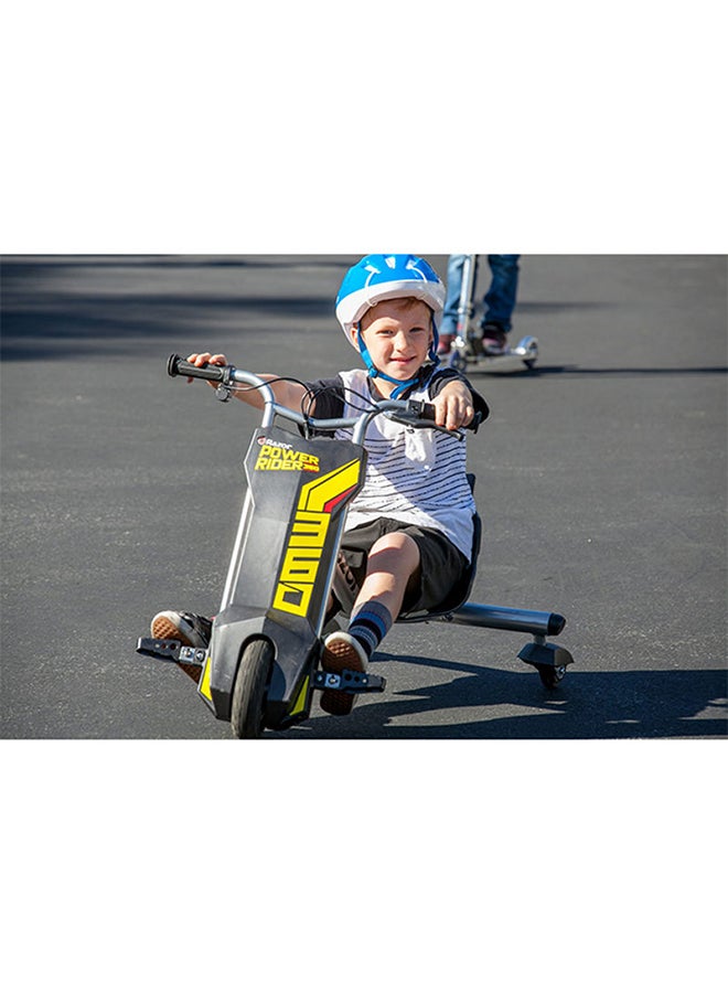 Razor - 3 Wheeled Power Rider Durable Sturdy Smooth Drifting Electric Ride On Trike For Kids Black 25 x 27 x 10inch - Image 1
