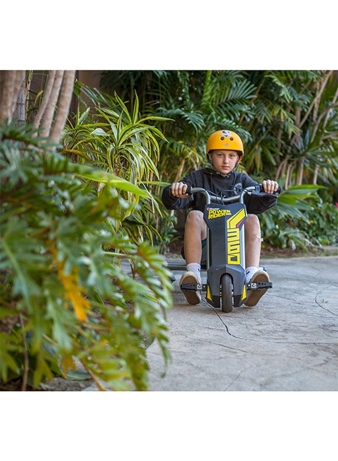 Razor - 3 Wheeled Power Rider Durable Sturdy Smooth Drifting Electric Ride On Trike For Kids Black 25 x 27 x 10inch - Image 1
