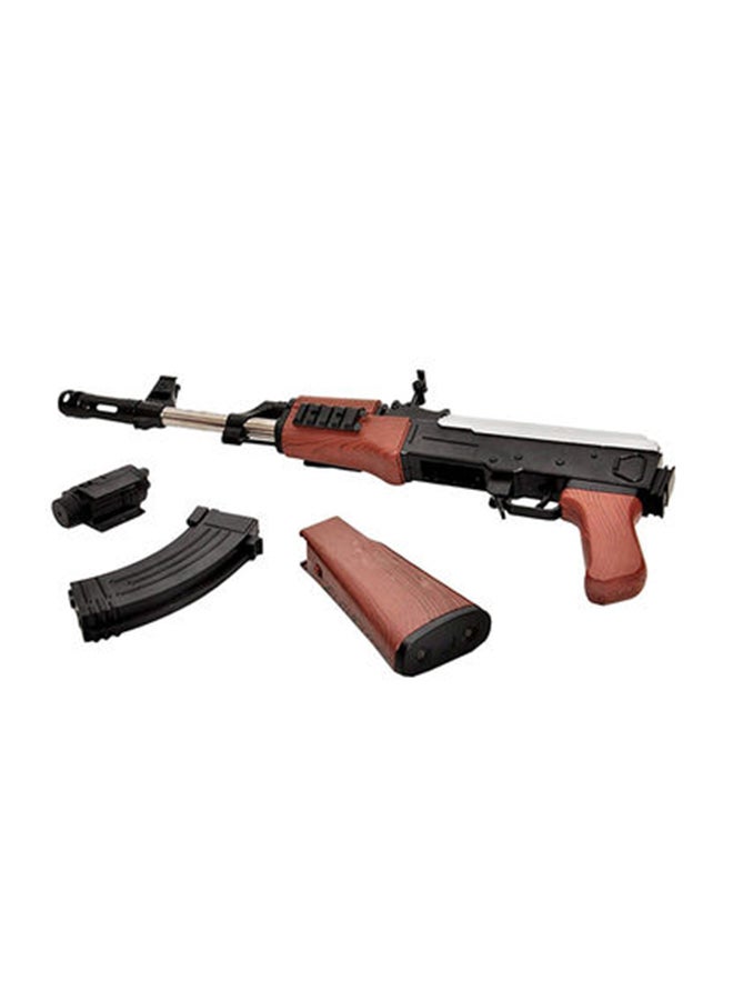 Kids-Army Portable Lightweight Compact Rich Authentic Design Assault Machine Gun Toy - Image 2