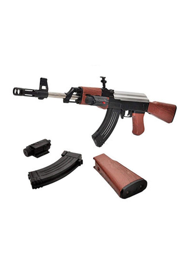 Kids-Army Portable Lightweight Compact Rich Authentic Design Assault Machine Gun Toy - Image 5