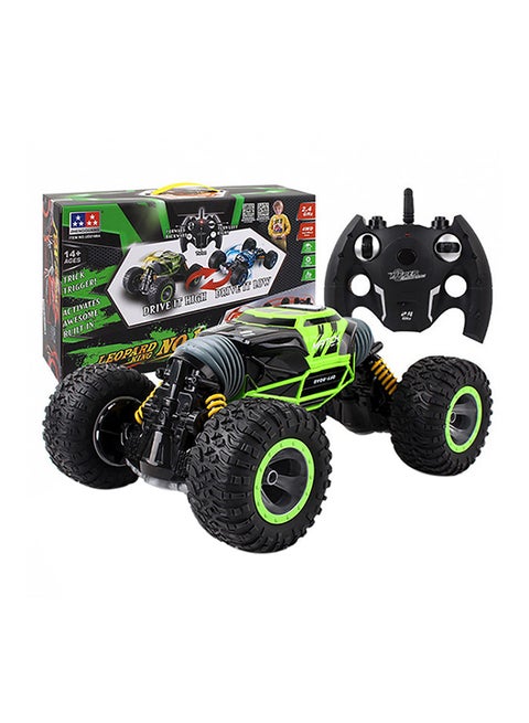 Remote Control Two Side Rolling All Terrain Stunt Car Rich Detailed Design