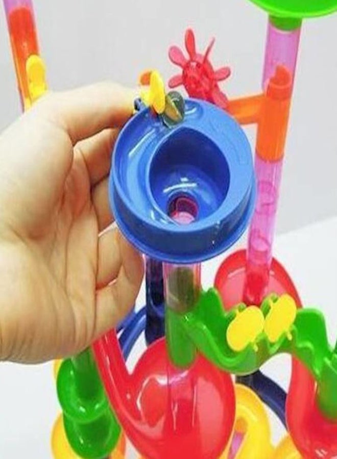 105-Piece DIY Maze Balls Track Building Blocks Pipeline Toys For Children 105
