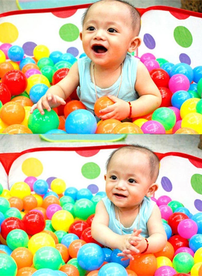 null - Polka Dot Pattern Foldable Kids Play House Outdoor And Indoor Tent Premium Quality 70 * 60 *120cm - Image 1