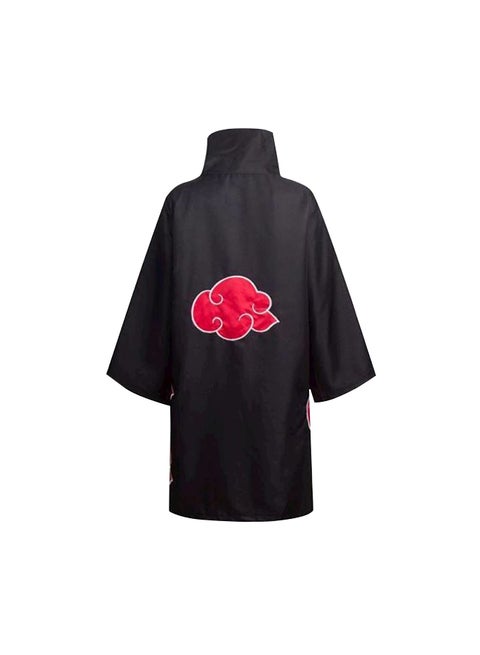 Comfortable Naruto Akatsuki Uchiha Itachi Cosplay Fabric Costume For Kids