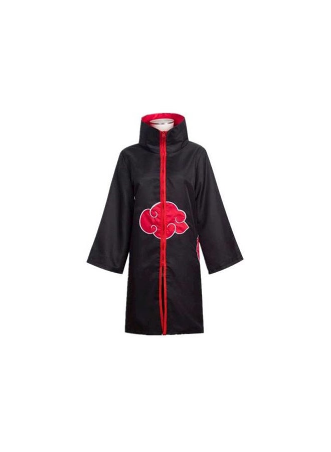 Generic - Comfortable Naruto Akatsuki Uchiha Itachi Cosplay Fabric Costume For Kids - Image 1