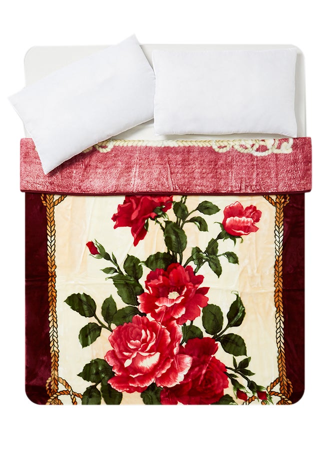 Echolac Korean Made Blanket Polyester Multicolour 160x220cm - Image 1