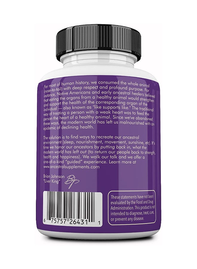 Ancestral Supplements - Grassfeed Beef Brain 500mg - Image 1