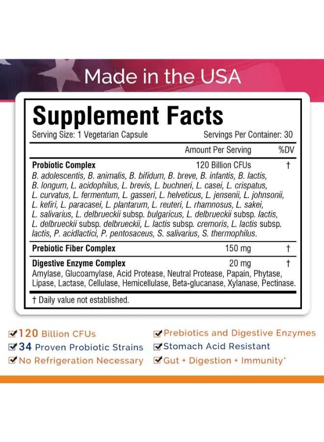 Innate Vitality - 3-in-1 Probiotics 120 Billion - Image 1