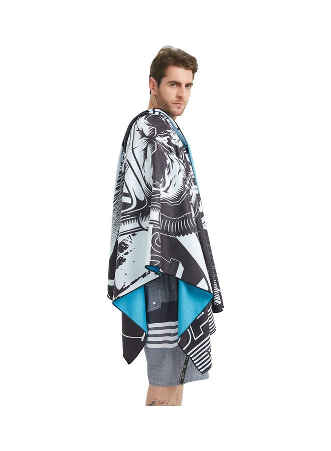 Hiturbo - Quick-drying Wrap Skull Printed Towel Multicolour 170 X 90cm - Image 1