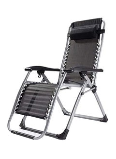 Zero Gravity Sun Lounger Recliner Chair Black - v1637054663/N51796700A_1