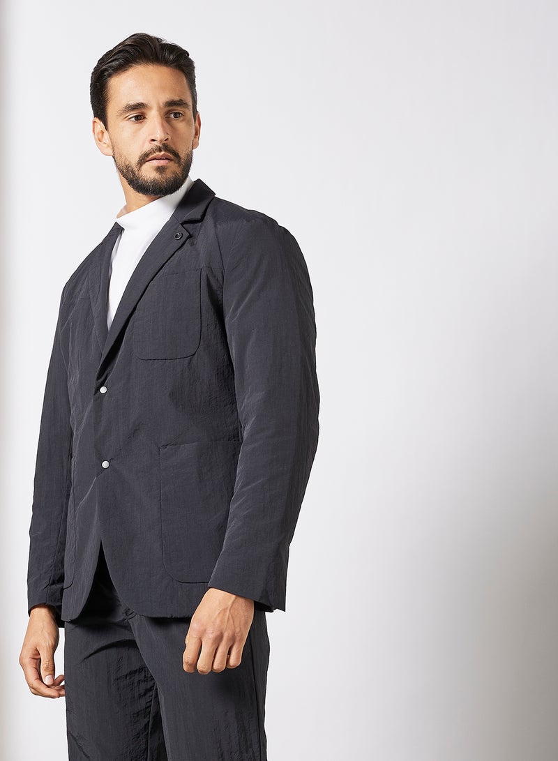 Selected Homme Button Down Blazer Black  - Image 2